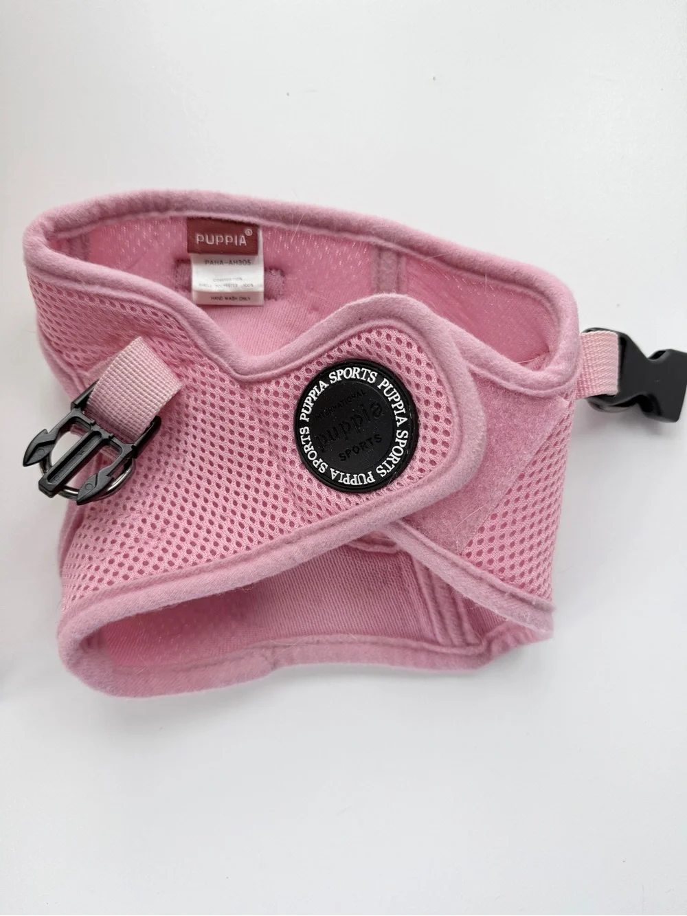 Puppia Pink Soft Vest Dog Harness Size M